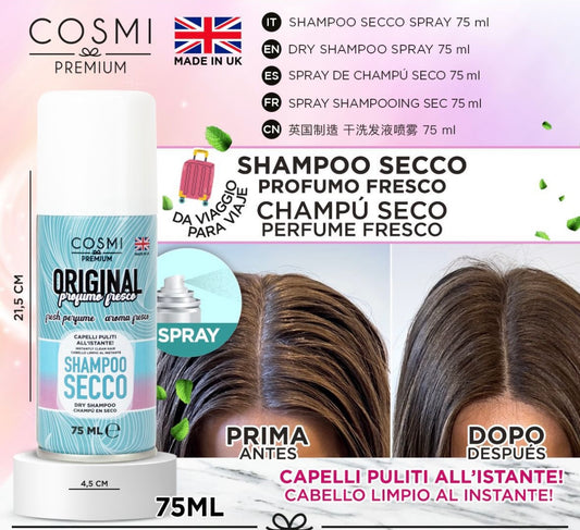 COSMI SHAMPOO SECCO TRAVEL 75 ML FRESH