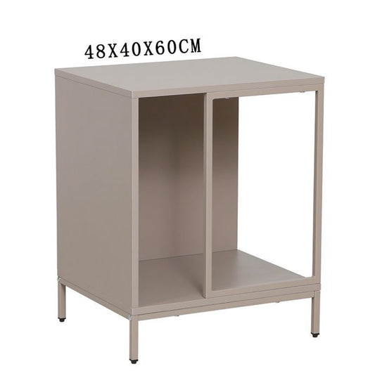 COMODINO CONRAD 48X40X60CM COLORE TORTORA