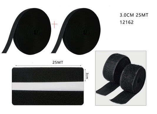 MAF VELCRO 3CMX25MT 12162