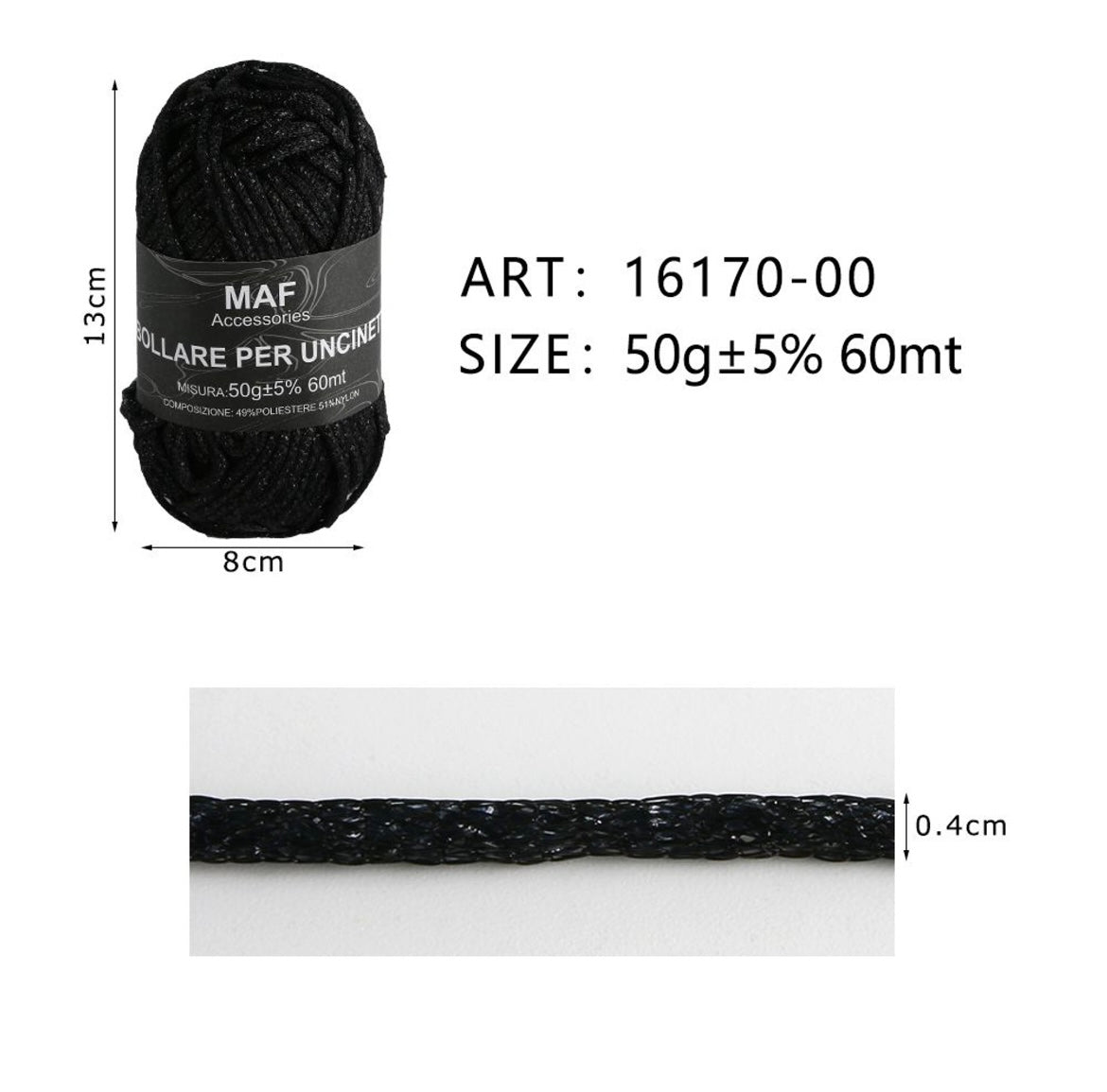 MAF FILATO TUBOLARE 16170-00