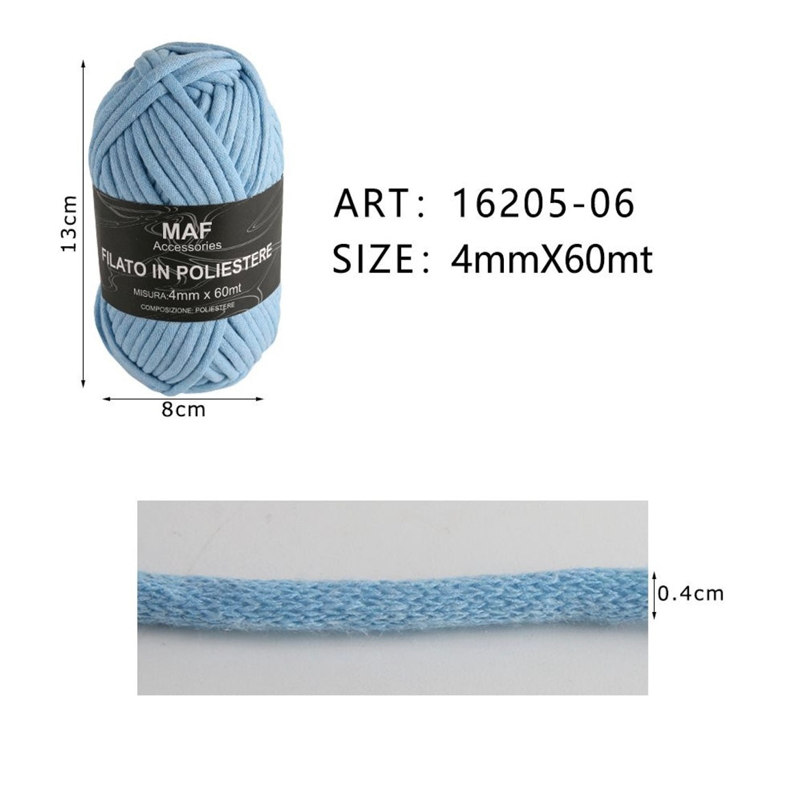 MAF FILATO IN POLIESTERE 16205-06