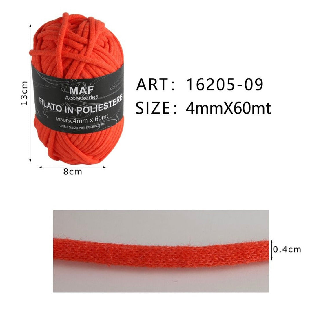 MAF FILATO IN POLIESTERE 16205-09