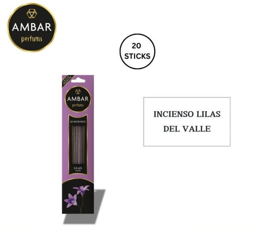 INCIENSO  LILAS DEL VALLE  20STICKS