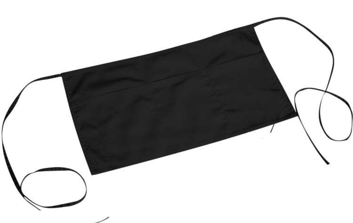 GREMBIULE CORTO NERO  866-1