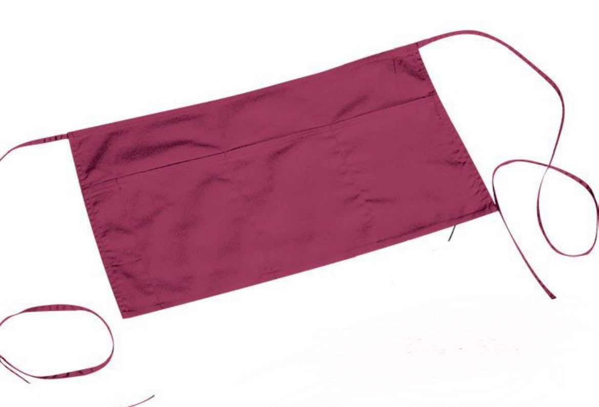 GREMBIULE CORTO BORDEAUX 35X55CM  866-7