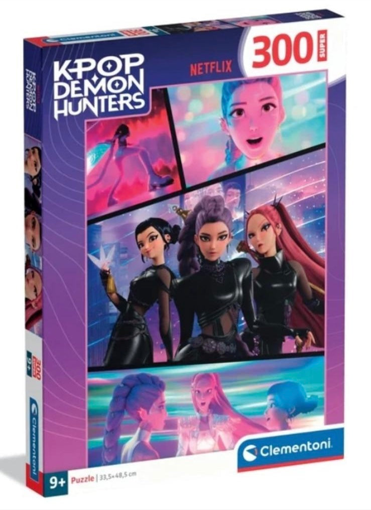 CLEMENTONI PUZZLE 300 SUPER KPOP DEMON HUNTERS