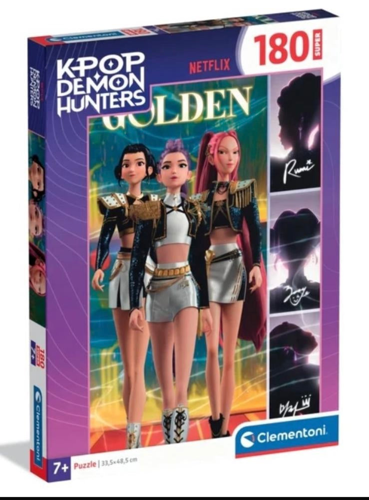 CLEMENTONI PUZZLE 180 SUPER KPOP DEMON HUNTERS
