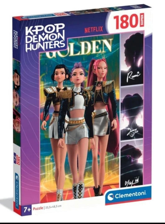 CLEMENTONI PUZZLE 180 SUPER KPOP DEMON HUNTERS
