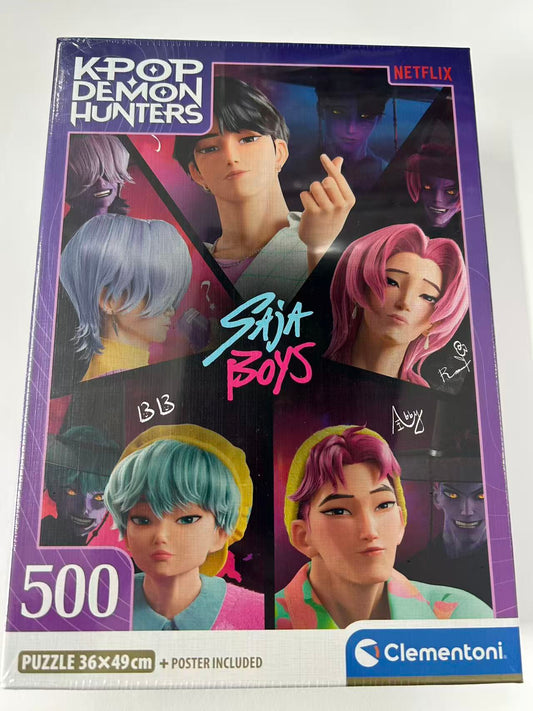 CLEMENTONI PUZZLE 500 KPOP DEMON HUNTERS COMPACT