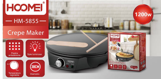 HOOMEI crepe maker HM-5855