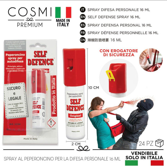 COSMI Self Defence Spray peperoncino 16ml