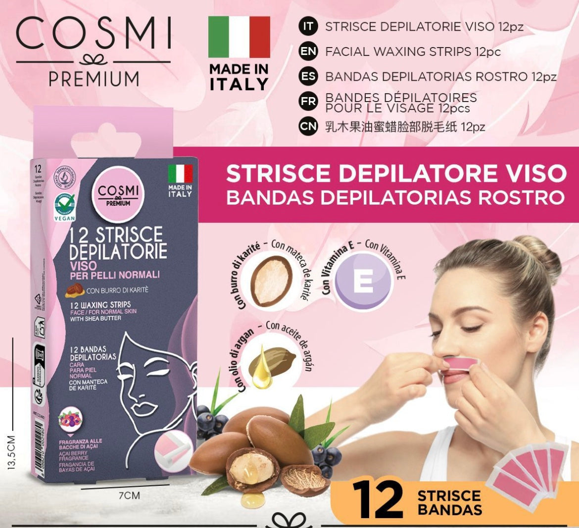 COSMI strisce depilatorie 12pz