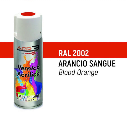 VERNICI ACRILICO ARANCIO SANGUE 400ML