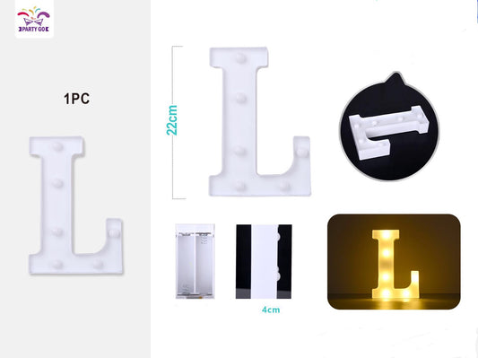 Lettera "L" 22cm
