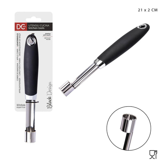 DC CASA L/BLACK levatorsolo acciaio 21x2cm