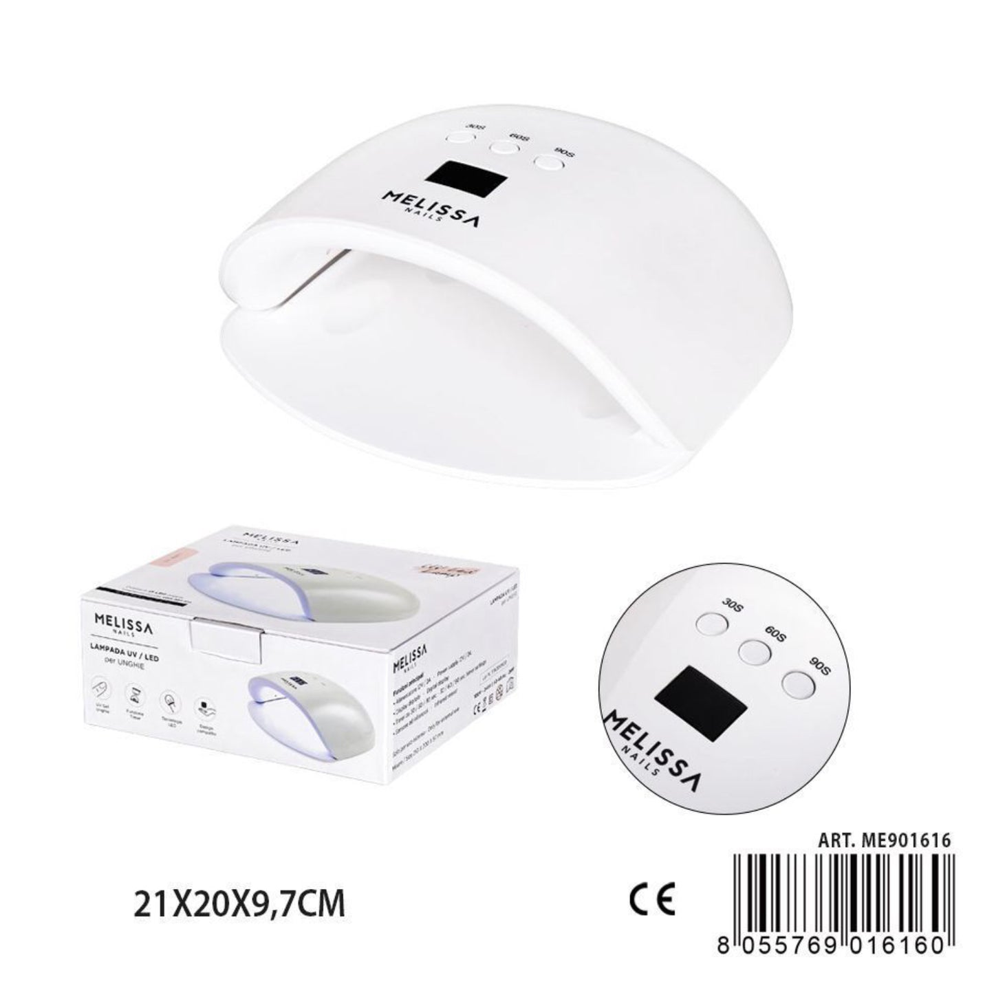 Melissa lampada uv/led 24W