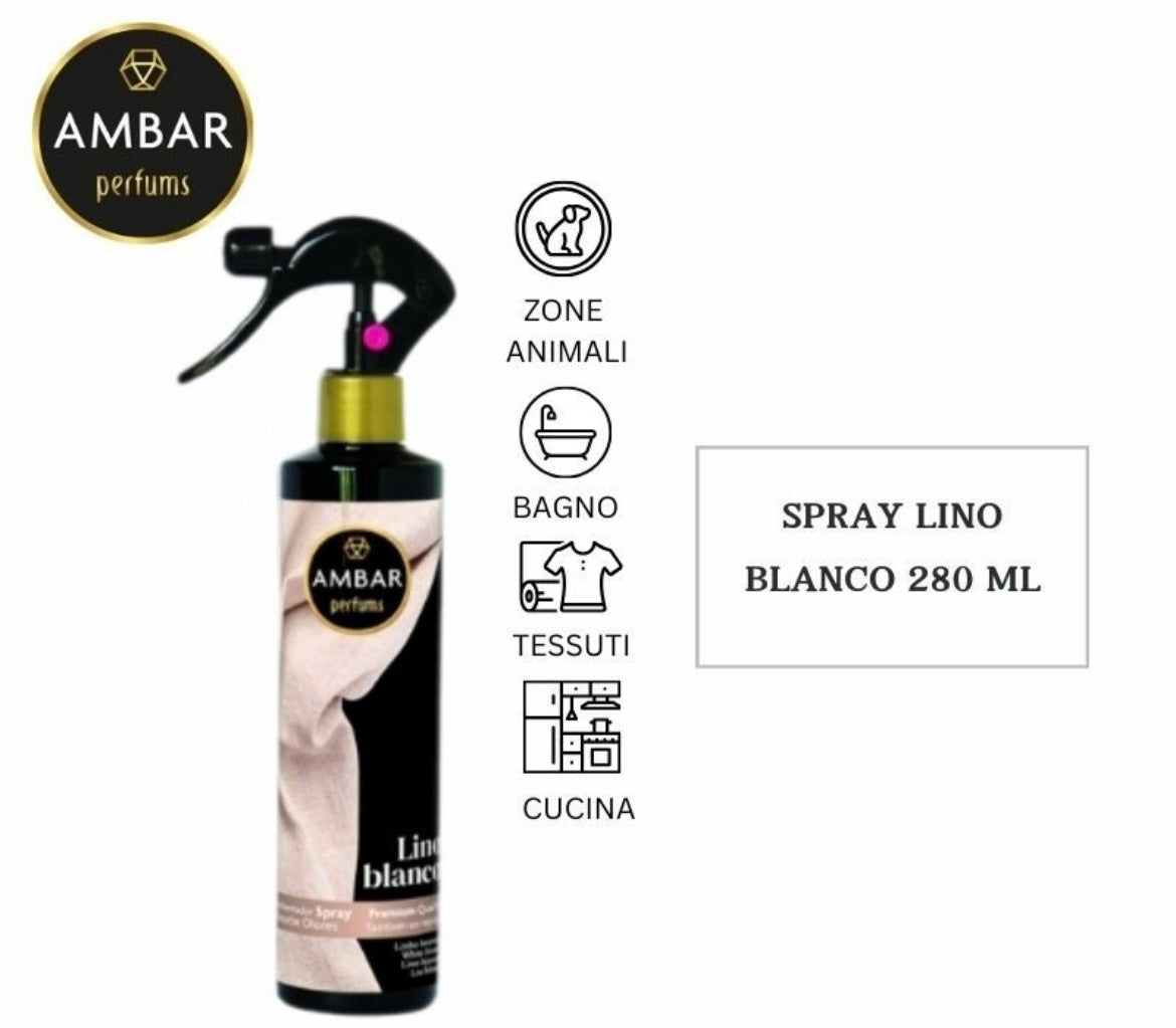 AMABAR  spray lino bianco 280ml
