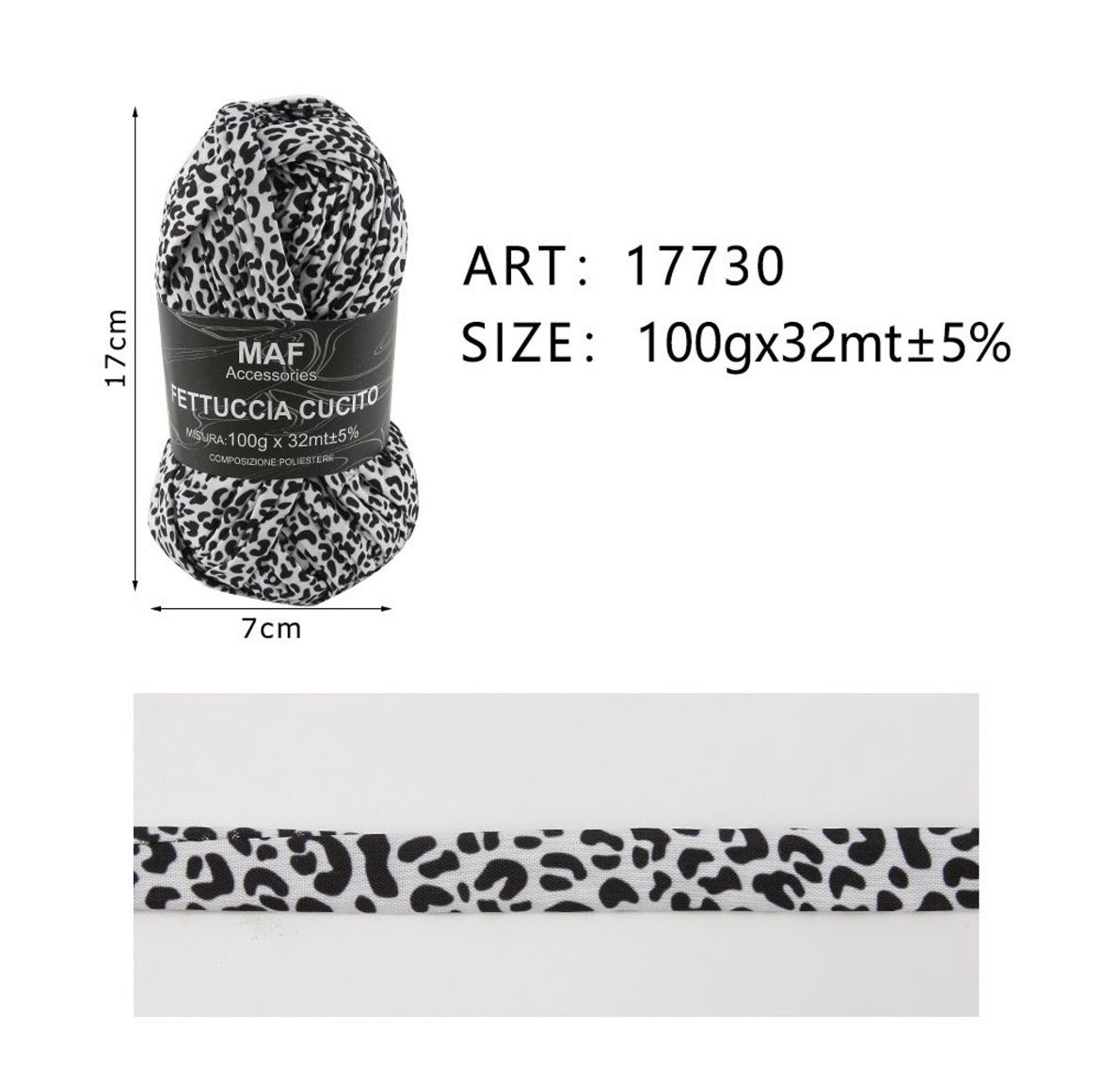 MAF FETTUCCIA CUCITO 17730