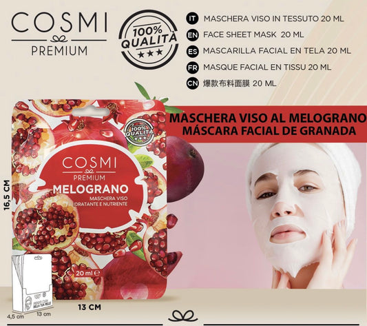 COSMI maschera viso melograno 25ml