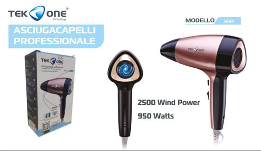 TEK ONE asciugacapelli professionale mod.5600