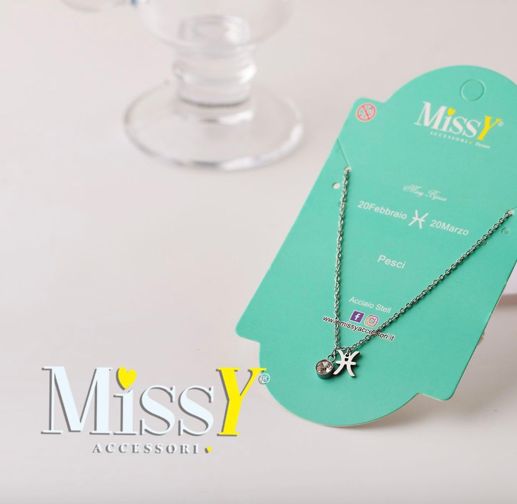 Collana segno PESCI