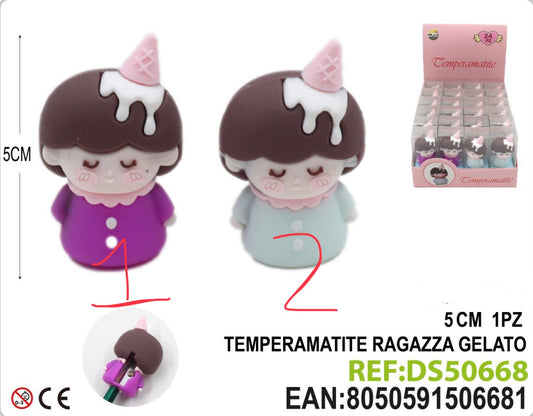 TEMPERAMATITA ragazza gelato