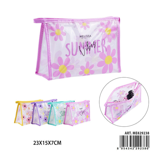 MELISSA BORSA P/TUTTO PVC TRASP. 23X15X7CM