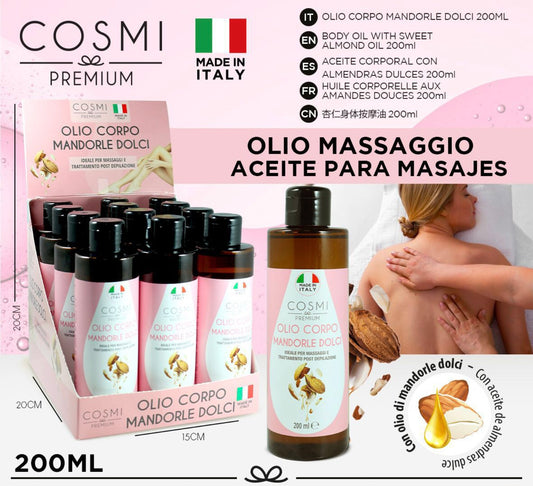 COSMI olio mandorle dolci 220ml