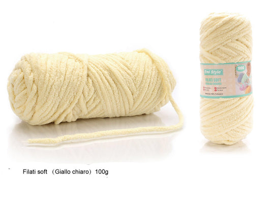 FILATI  Giada giallo chiaro 100g 55M G09