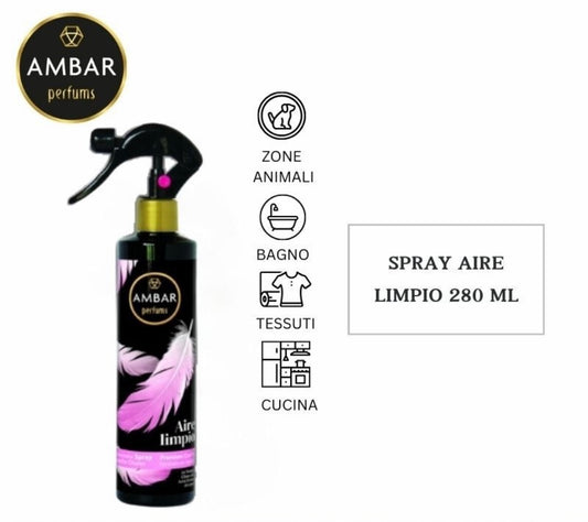 AMABAR  spray  aire limpo 280ml