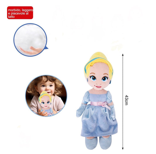 PELUCHE principesse 43cm