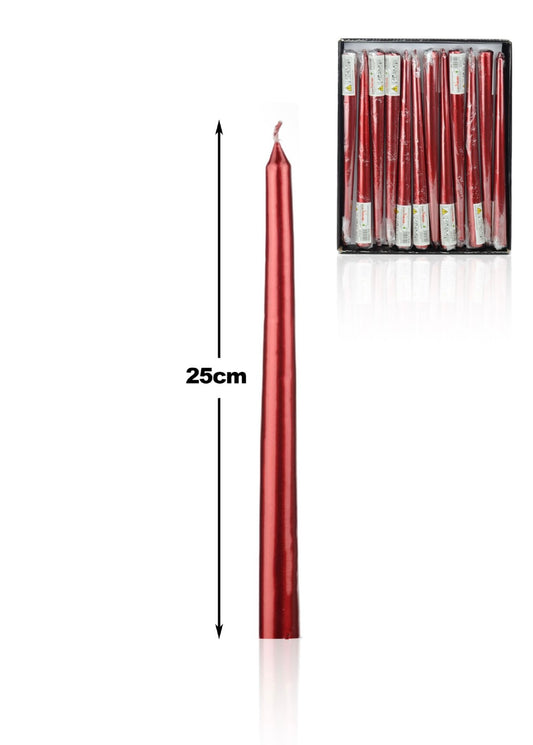 candela lisci rosso 25cm