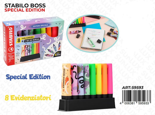 STABILO evidenziatore  boss original 8pz