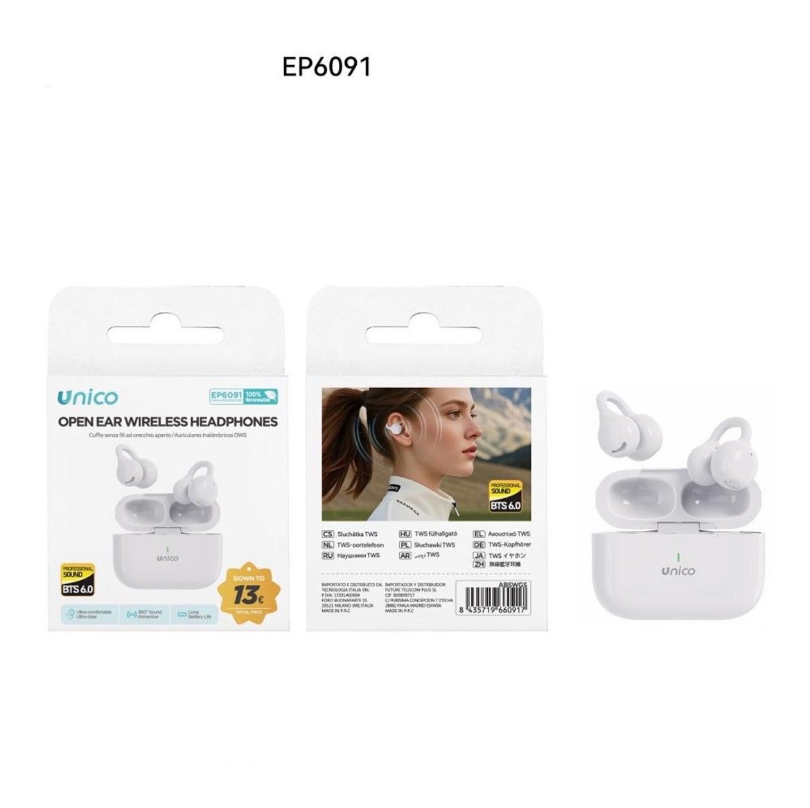 UNICO CUFFIE SENZA FILI  EP6091