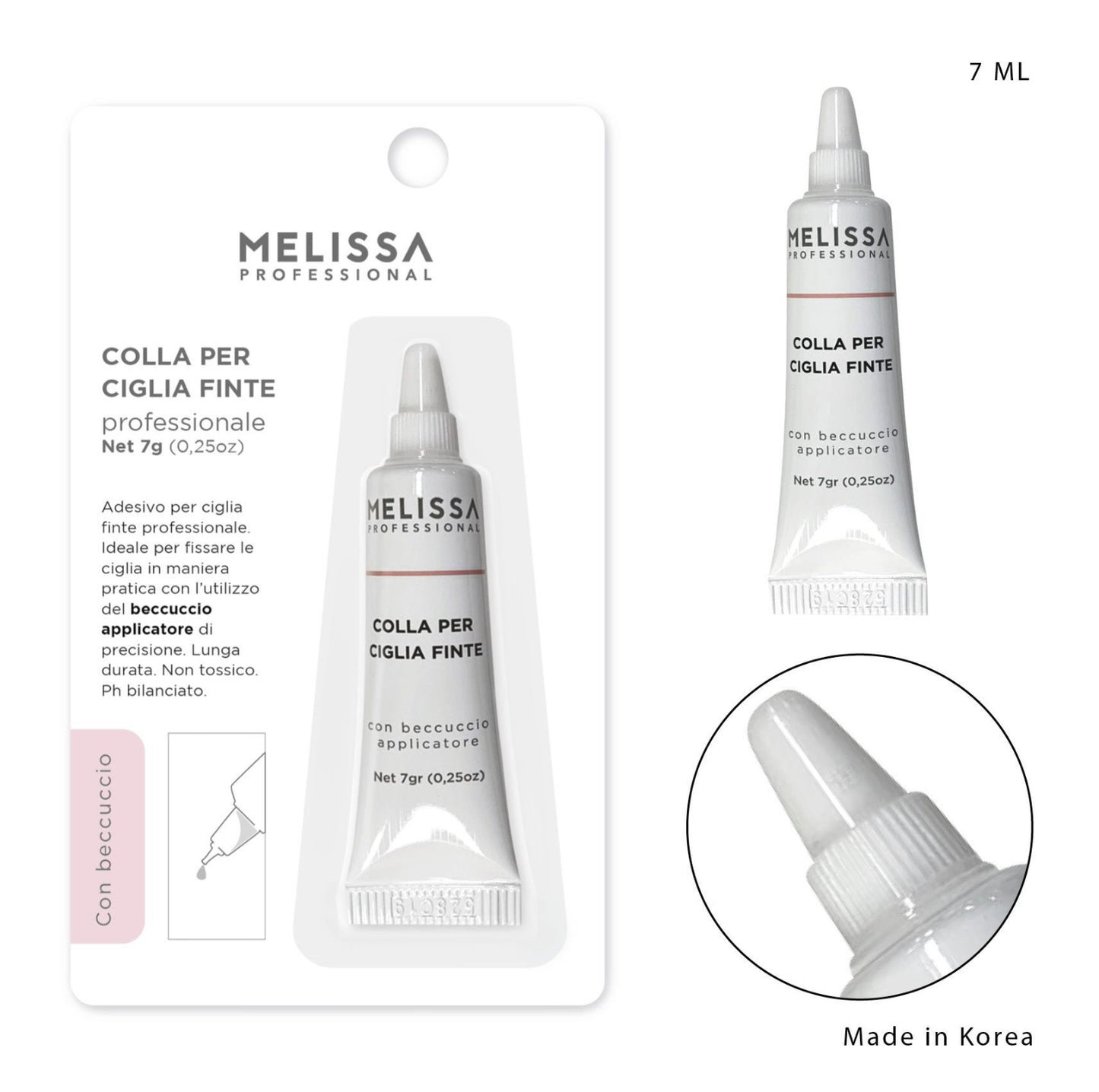 MELISSA colla per ciglia finte CLEAN