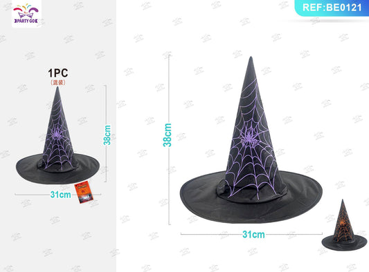 HALLOWEEN capello magico da ragno 3831cm