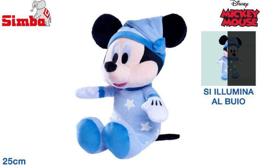 PELUCHE Baby Mickey sedu.luminoso 25cm
