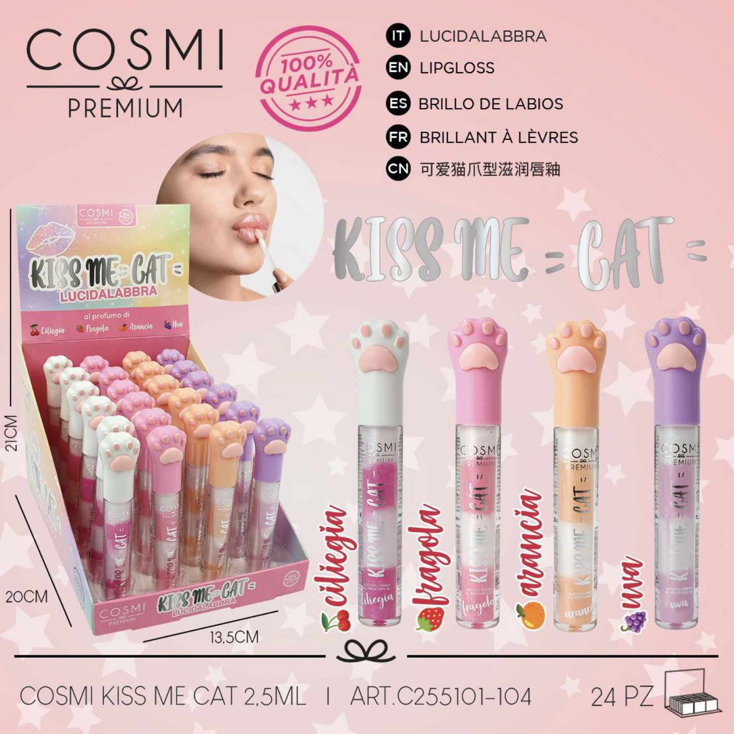 COSMI lucida labbra 2,5ml