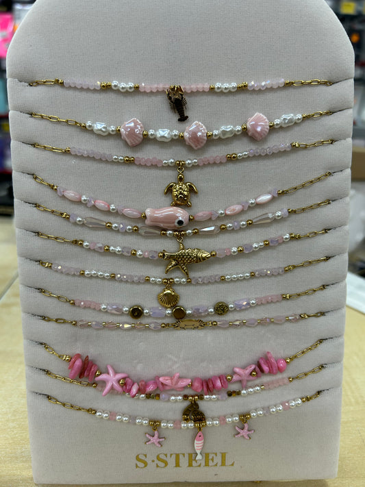 Collana rosa