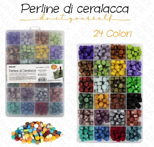 PERLINE di ceralacca 24color