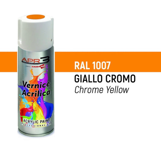 VERNICI ACRIILICO GIALLO CROMO 400ML
