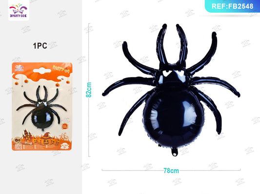 HALLOWEEN palloncino Mylar da ragno 82x78cm