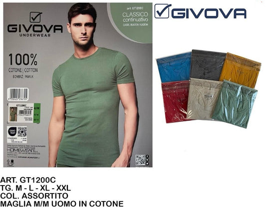GIVOVA SHIRT UOMO COTONE  GT1200C