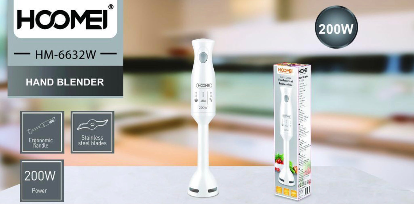 HOOMEI Mixer multifunzionale 200W HM-6632W