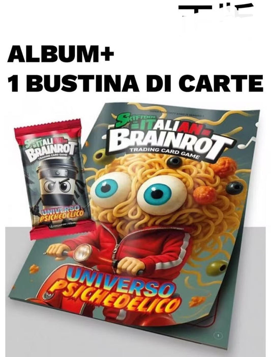 BRAINROT ALBUM +1bustine carte originale