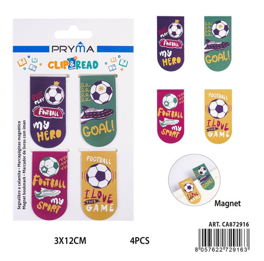 PRYMA SEGNALIBRO CALAMITA 3X12CM FOOTBALL