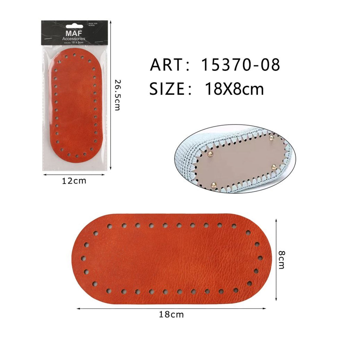 MAF BASE PER BORSE 15370-08