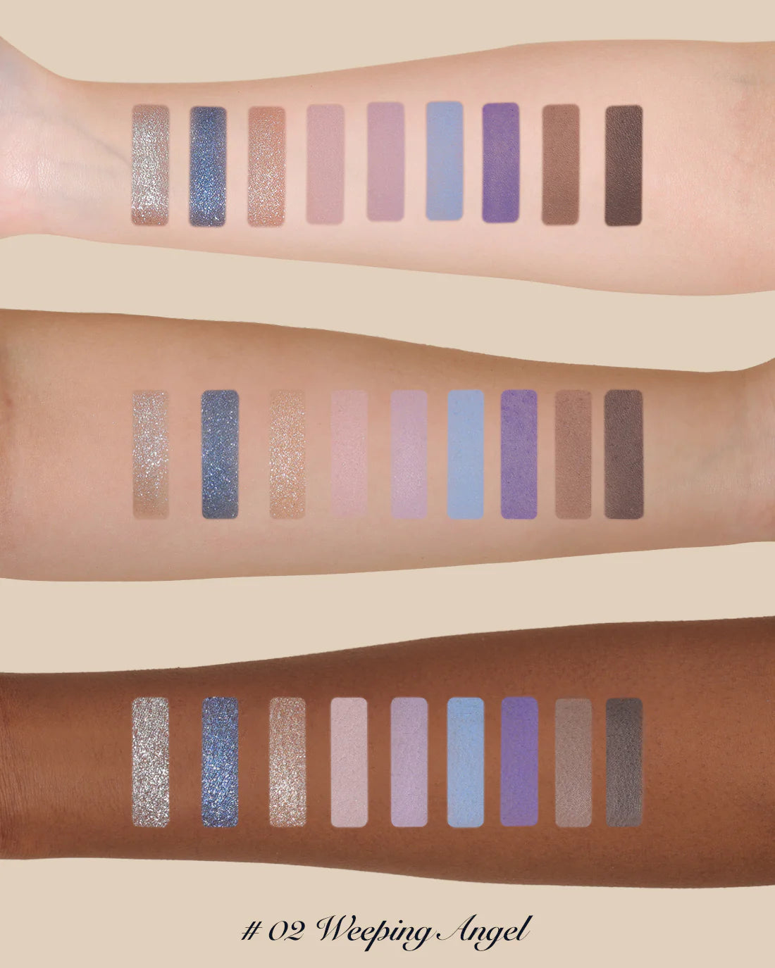 FLOWERKNOWS little angel 9-color Eyeshadow palette 02