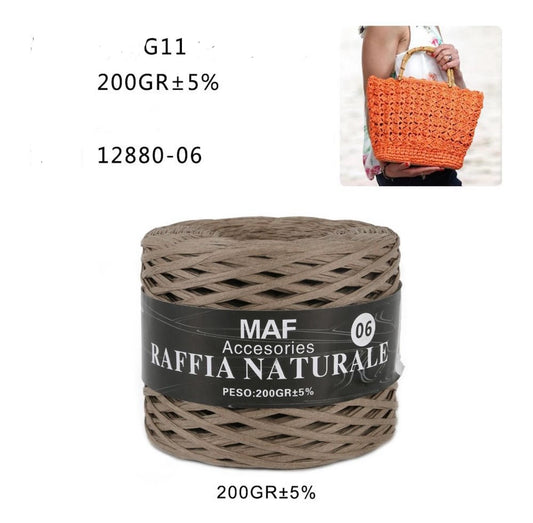 MAF raffia naturale 12880-06
