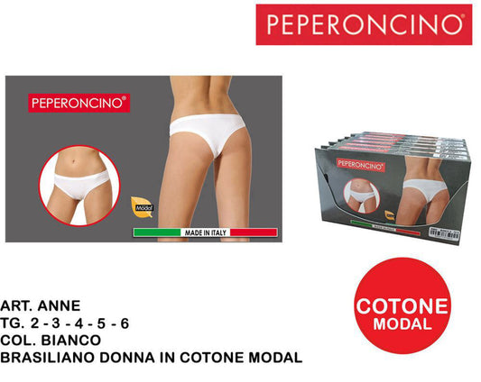 PEPERONCINO brasiliano donna in cotone art.anne